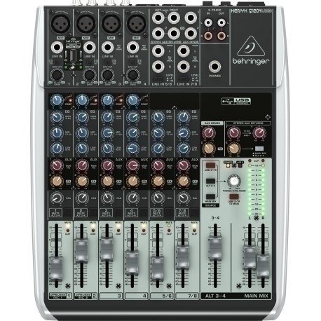 Behringer Q1204USB - Mikser audio Behringer Q1204USB - Mikser audio