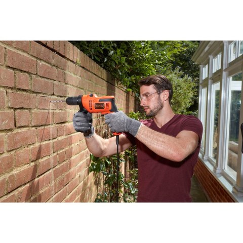 Black & Decker BEH200-QS wiertło 2900 RPM Czarny, Pomarańczowy Black & Decker BEH200-QS wiertło 2900 RPM Czarny, Pomarańczowy
