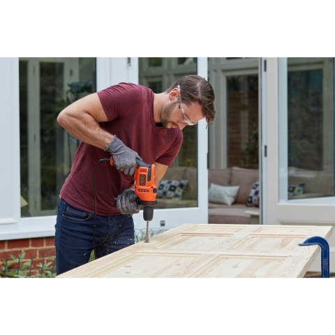 Black & Decker BEH200-QS wiertło 2900 RPM Czarny, Pomarańczowy Black & Decker BEH200-QS wiertło 2900 RPM Czarny, Pomarańczowy
