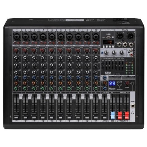DNA HLC 10 MK2 analogowy mikser dźwięku 10 kanałów DNA HLC 10 MK2 analogowy mikser dźwięku 10 kanałów