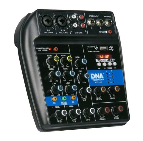 DNA MIX 4U - Mikser audio USB MP3 Bluetooth DNA MIX 4U - Mikser audio USB MP3 Bluetooth