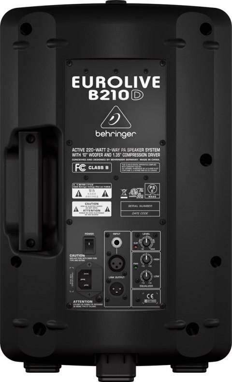 Kolumna aktywna Behringer EuroLive B210D Kolumna aktywna Behringer EuroLive B210D