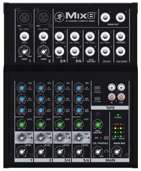 Mikser muzyczny Mix8 Mikser muzyczny Mix8