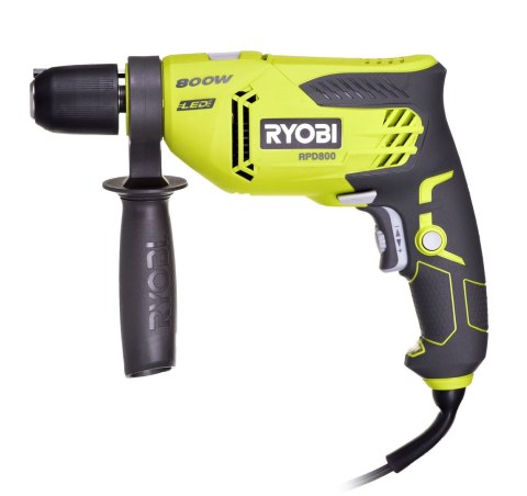 Wiertarka udarowa 800W, walizka RYOBI Wiertarka udarowa 800W, walizka RYOBI
