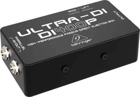 Behringer DI400P przełącznik audio Czarny Behringer DI400P przełącznik audio Czarny