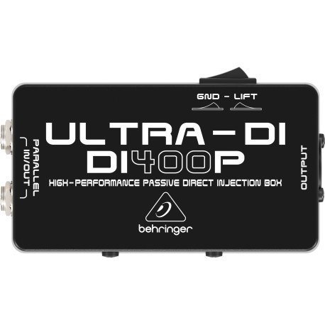 Behringer DI400P przełącznik audio Czarny Behringer DI400P przełącznik audio Czarny