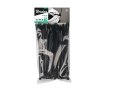 Bradas TS1188550B opaska kablowa Czarny 100 szt.