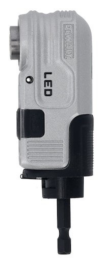 DEWALT przystawka kątowa HEX z oświetleniem LED