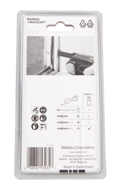 Makita B-66450 wielofunkcyjna końcówka do narzędzi Makita B-66450 wielofunkcyjna końcówka do narzędzi