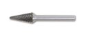 Pilnik / frez obrotowy stożkowy 16 x 25mm trzpień 6mm 426MD/T16