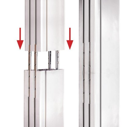 Uchwyt B-tech X - vertical 60 cm BT8380-060/B Uchwyt B-tech X - vertical 60 cm BT8380-060/B