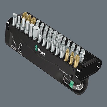 Zestaw bitów 29 sztuk z uchwytem Rapidaptor Bit-check+1un Zestaw bitów 29 sztuk z uchwytem Rapidaptor Bit-check+1un
