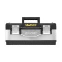 Black & Decker 1-95-619 walizka na narzędzia Czarny, Srebrny Plastik, Stal
