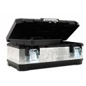 Black & Decker 1-95-619 walizka na narzędzia Czarny, Srebrny Plastik, Stal