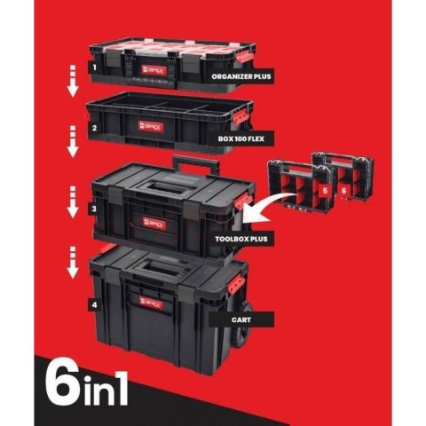 QBRICK SYSTEM TWO ZESTAW 6 w 1 535 x 390 x 820 QBRICK SYSTEM TWO ZESTAW 6 w 1 535 x 390 x 820