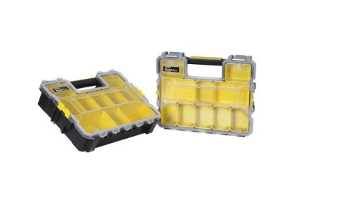 Stanley 1-97-518 pudełko na narzędzia Małe pudełko z częściami Plastik Czarny, Przezroczysty, Żółty Stanley 1-97-518 pudełko na narzędzia Małe pudełko z częściami Plastik Czarny, Przezroczysty, Żółty