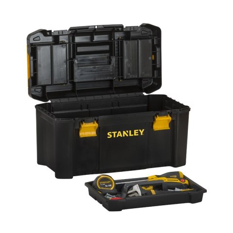 Stanley STST1-75520 pudełko na narzędzia Przybornik Polipropylen Czarny, Żółty Stanley STST1-75520 pudełko na narzędzia Przybornik Polipropylen Czarny, Żółty