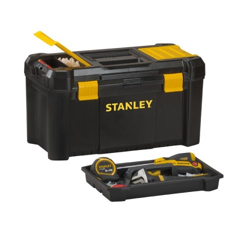 Stanley STST1-75520 pudełko na narzędzia Przybornik Polipropylen Czarny, Żółty Stanley STST1-75520 pudełko na narzędzia Przybornik Polipropylen Czarny, Żółty