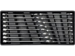 YATO WKŁADKA DO SZUFLADY KLUCZE PŁASKO-OCZKOWE 16 elem. 6-21mm 5531