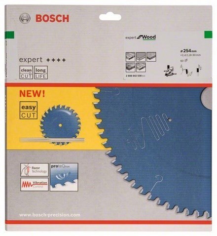 Bosch 2 608 642 530 ostrze do piły tarczowej 25,4 cm 1 szt. Bosch 2 608 642 530 ostrze do piły tarczowej 25,4 cm 1 szt.
