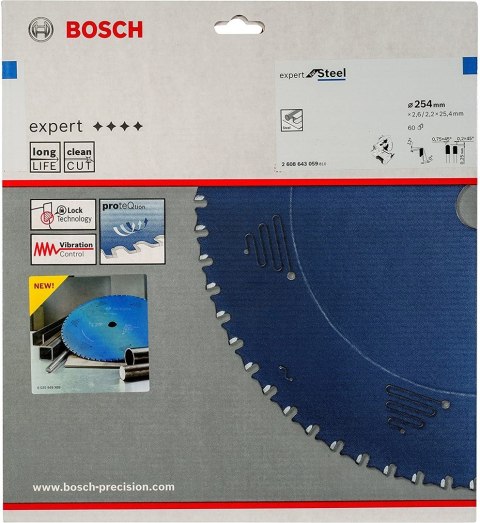 Bosch ?2608643059 ostrze do piły tarczowej 25,4 cm 1 szt. Bosch ?2608643059 ostrze do piły tarczowej 25,4 cm 1 szt.