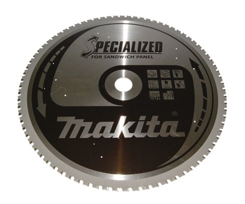 MAKITA PIŁA TARCZOWA 355x30x80z SPECJALIZED PŁYTY WARSTWOWE MAKITA PIŁA TARCZOWA 355x30x80z SPECJALIZED PŁYTY WARSTWOWE