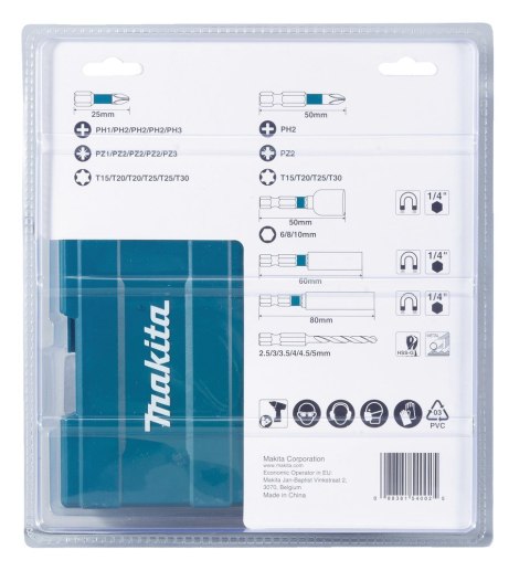 Makita B-66896 wiertło Zestaw wierteł Makita B-66896 wiertło Zestaw wierteł