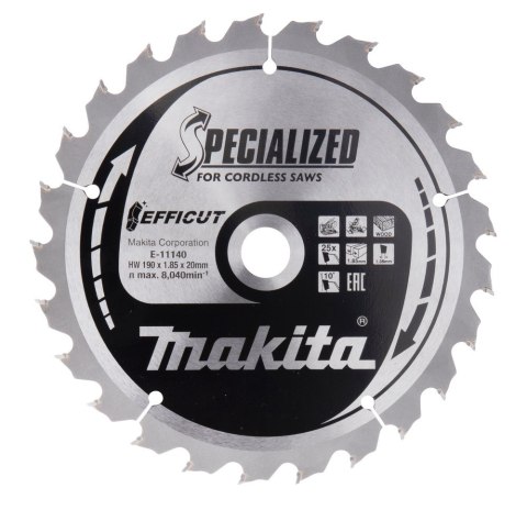 Makita E-11140 ostrze do piły tarczowej 1 szt.