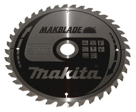 Makita MakBlade ostrze do piły tarczowej 26cm 1 sztuka