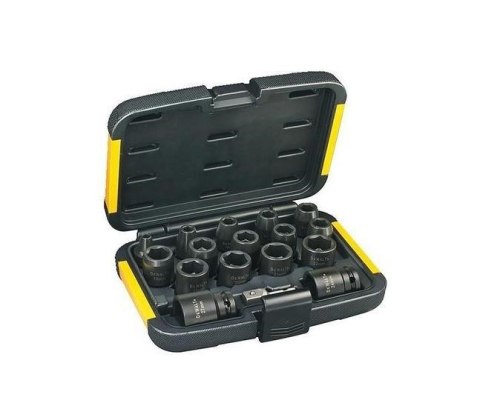 Nasadki udarowe Dewalt DT7506 ( 6mm,8mm,10mm,11mm,12mm,13mm,14mm,16mm,17mm,18mm,19mm,20mm,21mm,22mm,27mm 17szt.)