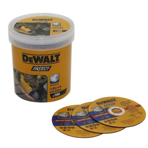 TARCZA METAL 125x1,0mm INOX /100szt DT2054 .DEWALT