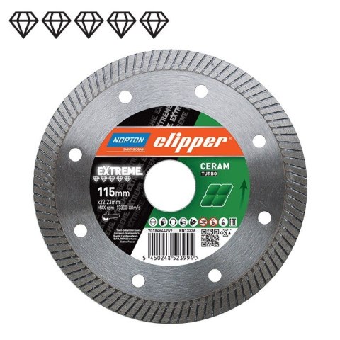 Tarcza diamentowa extreme ceramic h9 200 x 25.4 mm Tarcza diamentowa extreme ceramic h9 200 x 25.4 mm