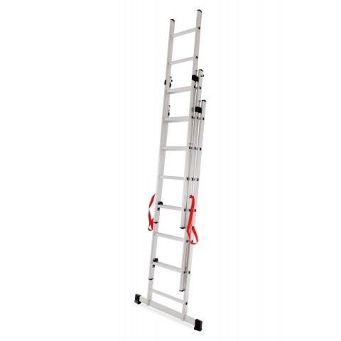 AWTOOLS drabina aluminiowa BASIC 3x6 STOPNI 150kg AWTOOLS drabina aluminiowa BASIC 3x6 STOPNI 150kg