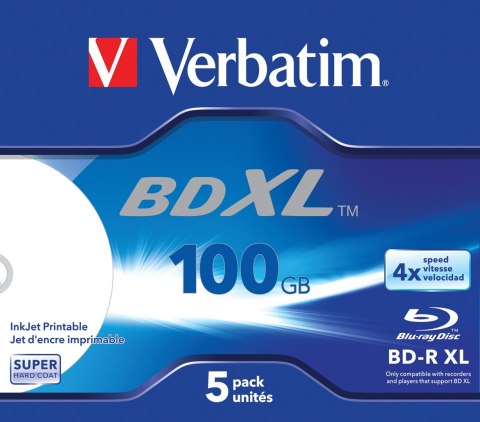 BD-R Verbatim 100GB 4x jewel case BD-R Verbatim 100GB 4x jewel case