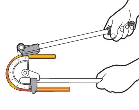 Narzędzie do gięcia rur/przewodów Yato YT-21846