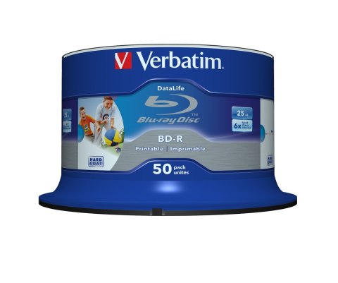 Płyta BDR Verbatim 43812 (25GB; 6x; 50szt.; Cake) Płyta BDR Verbatim 43812 (25GB; 6x; 50szt.; Cake)