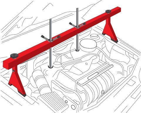 Yato YT-55568 naprawa/konserwacja pojazdu Adapter podnoszący