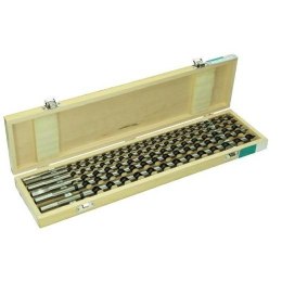 Zestaw świdrów do drewna w kasecie 8 szt. (10/12/14/16/18/20)