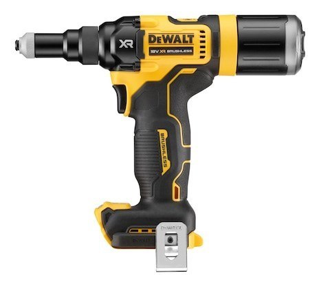 DeWALT DCF403NT-XJ narzędzie do nitów mechanicznych Czarny, Żółty 2.4,3.2,4,4.8 mm 10000 kN