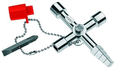 Klucz i narzędzie do szaf sterujących Knipex 00 11 04 Klucz i narzędzie do szaf sterujących Knipex 00 11 04