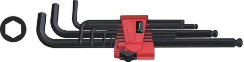 Wera 950/9 Hex-Plus 6 Klucz imbusowy w kształcie litery L Metryczny 9 szt. Wera 950/9 Hex-Plus 6 Klucz imbusowy w kształcie litery L Metryczny 9 szt.
