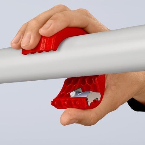 KNIPEX ręczny obcinak do rur PCV i tulejek uszczelniających KNIPEX ręczny obcinak do rur PCV i tulejek uszczelniających