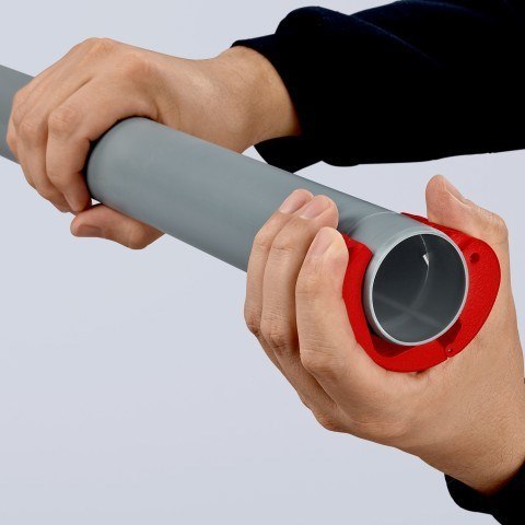 KNIPEX ręczny obcinak do rur PCV i tulejek uszczelniających KNIPEX ręczny obcinak do rur PCV i tulejek uszczelniających