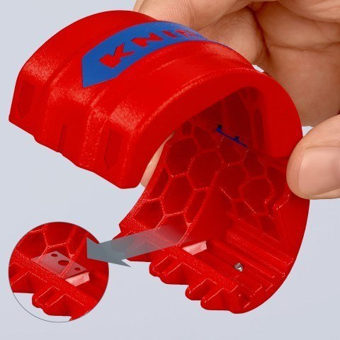 KNIPEX ręczny obcinak do rur PCV i tulejek uszczelniających KNIPEX ręczny obcinak do rur PCV i tulejek uszczelniających