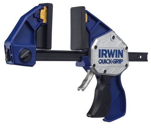 Klamra zacisk stolarski IRWIN 10505947 125 cm Czarny, Niebieski, Szary Klamra zacisk stolarski IRWIN 10505947 125 cm Czarny, Niebieski, Szary