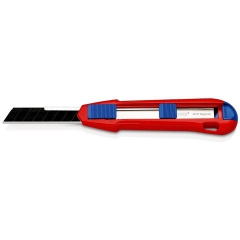 Nóż odłamywany Knipex CutiX® Czarny, Niebieski, Czerwony Nóż odłamywany Knipex CutiX® Czarny, Niebieski, Czerwony