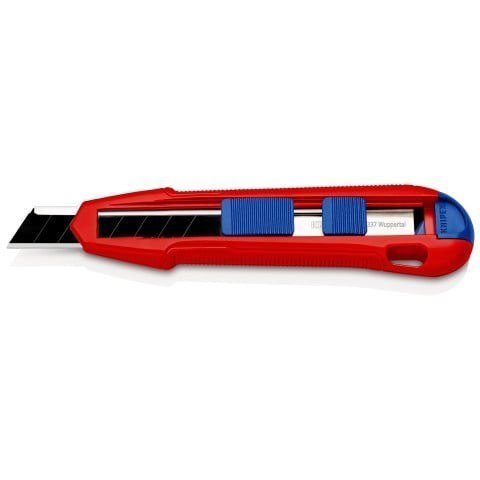 Nóż odłamywany Knipex CutiX® Czarny, Niebieski, Czerwony Nóż odłamywany Knipex CutiX® Czarny, Niebieski, Czerwony