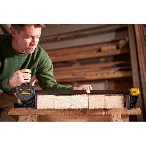 Stanley FATMAX XL Zacisk stolarski 60 cm Czarny, Żółty Stanley FATMAX XL Zacisk stolarski 60 cm Czarny, Żółty