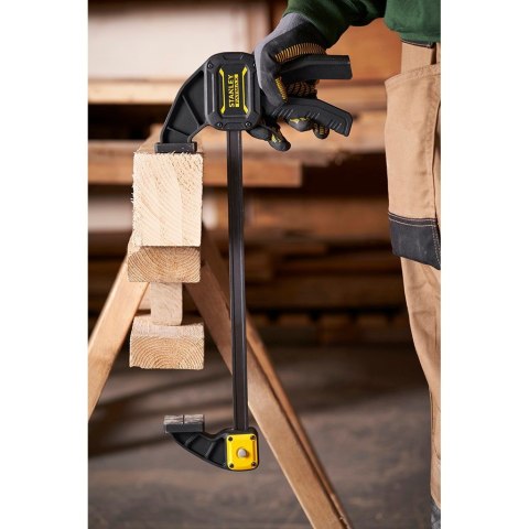 Zacisk stolarski Stanley FATMAX L 60 cm Czarny, Żółty Zacisk stolarski Stanley FATMAX L 60 cm Czarny, Żółty