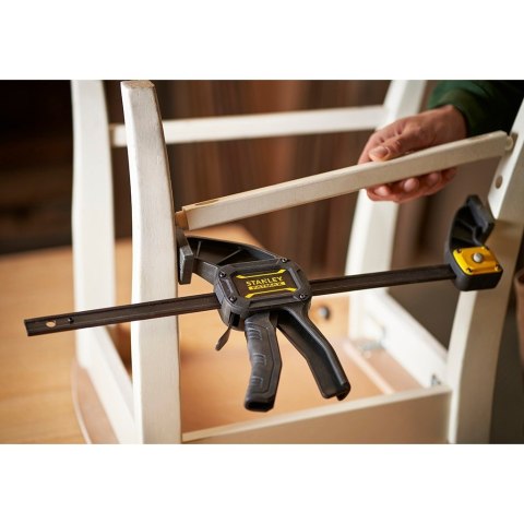 Zacisk stolarski Stanley FATMAX L 60 cm Czarny, Żółty Zacisk stolarski Stanley FATMAX L 60 cm Czarny, Żółty